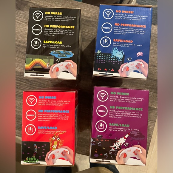 ATGames Legends Flashback Blast Set of 4 - Picture 2 of 6